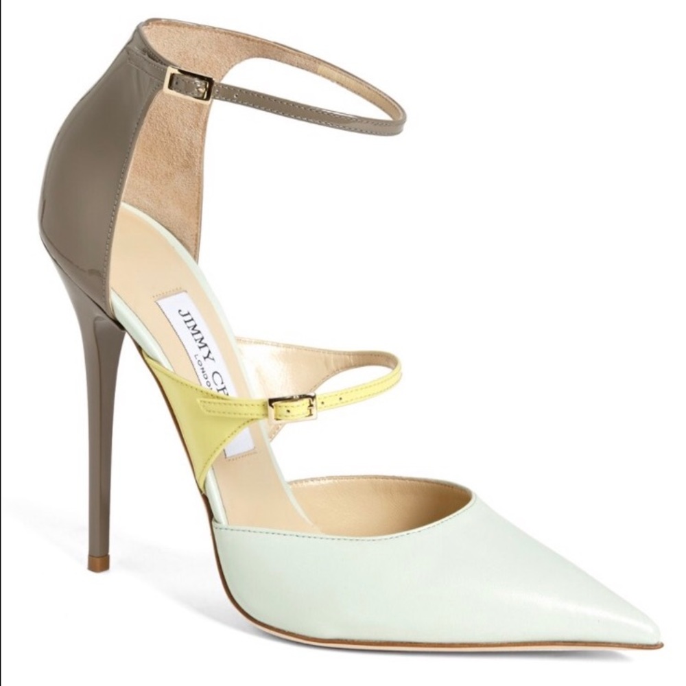 Jimmy Choo Tricolor Sunday *RARE*